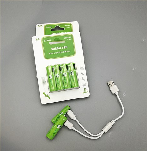 1.2V 1000mAh AA 5號(hào)USB充電鎳氫電池 1.2V 1000mAh AA 5號(hào)USB充電鎳氫電池