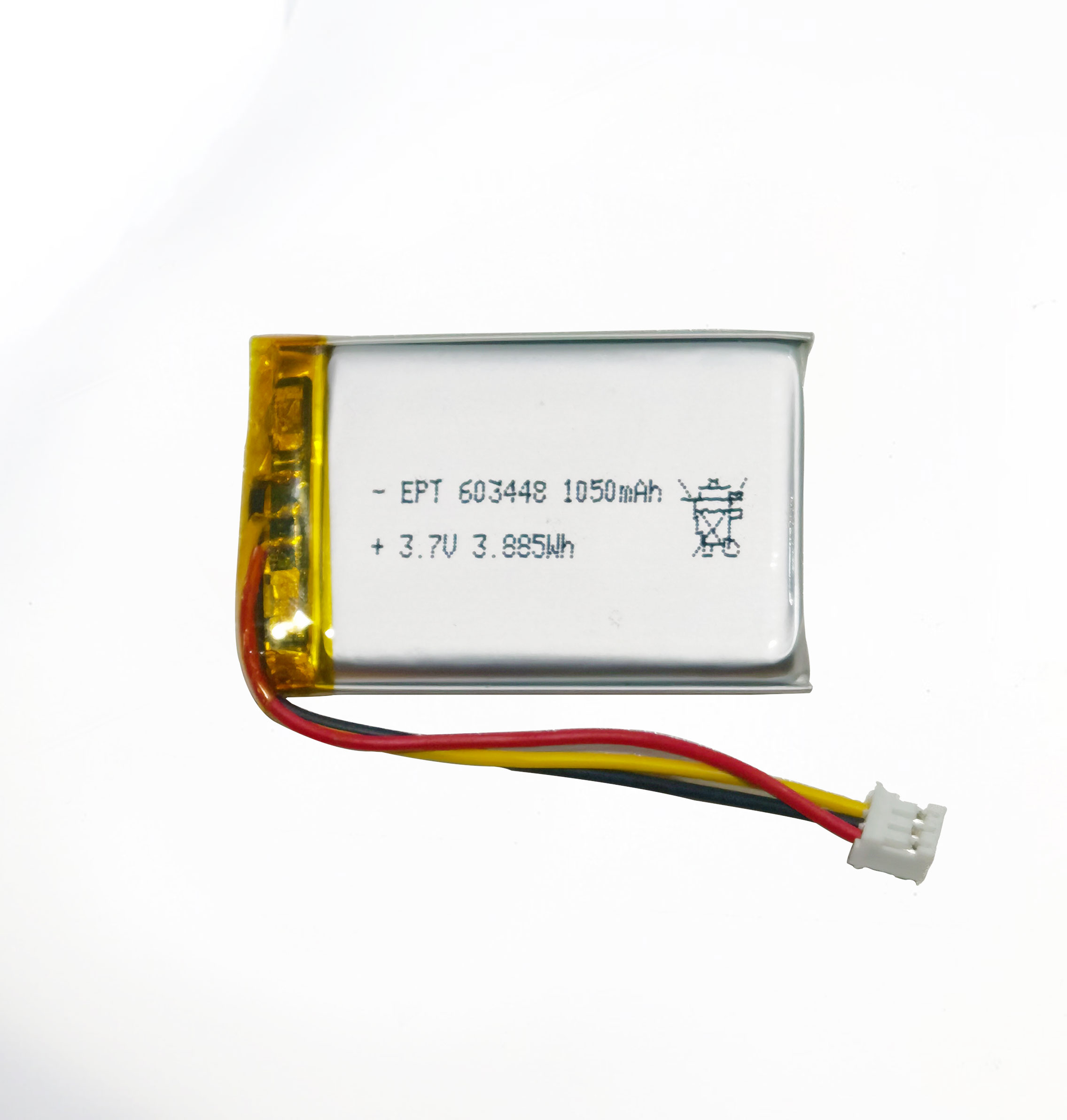 3.7V 603448 1080mAh GPS聚合物鋰離子充電電池 3.7V 603448 1080mAh GPS聚合物鋰離子充電電池