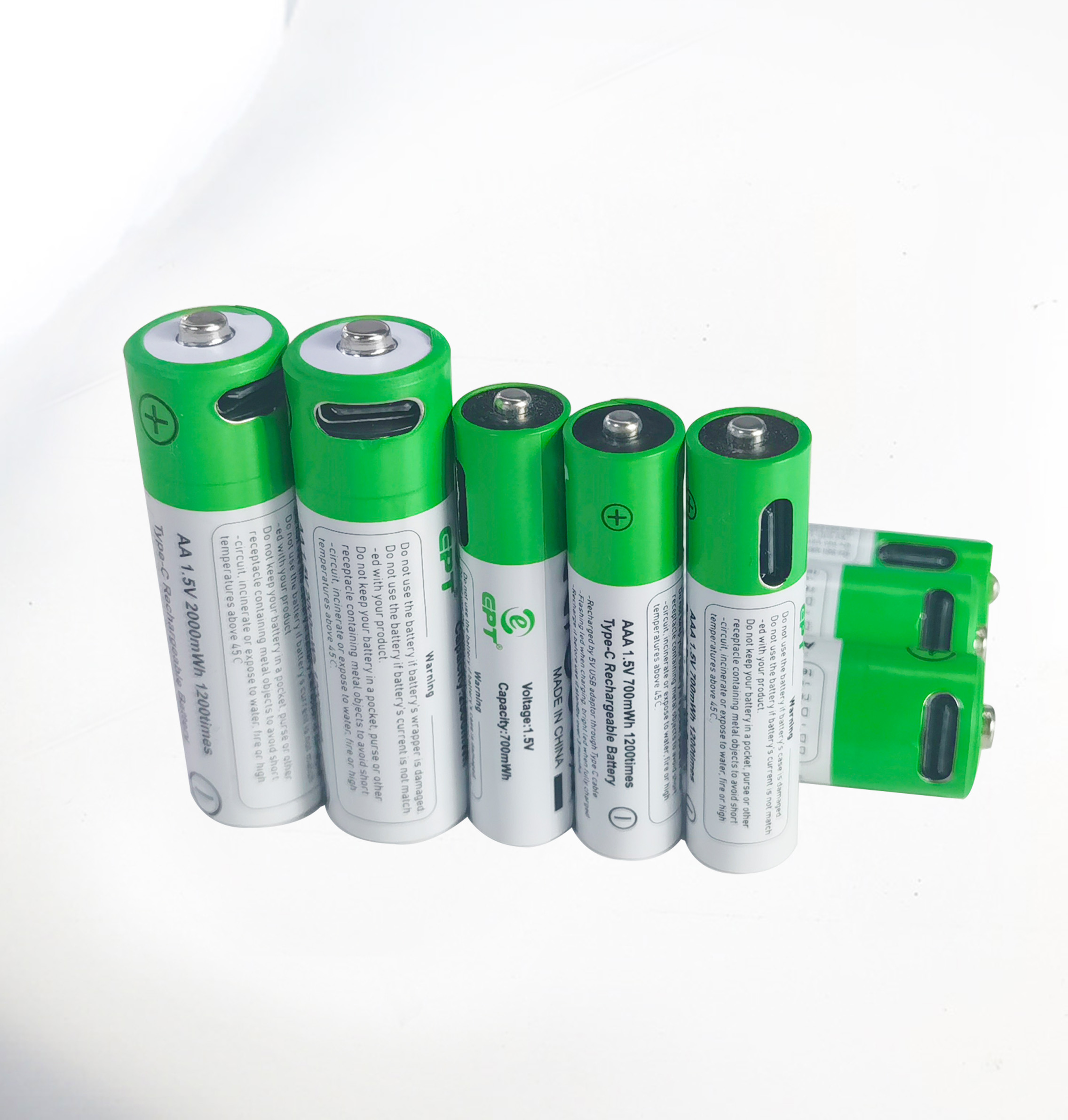 1.5V 2600mWh AA AAA 5號7號帶USB充電鋰電池 1.5V 2600mWh AA AAA 5號7號帶USB充電鋰電池